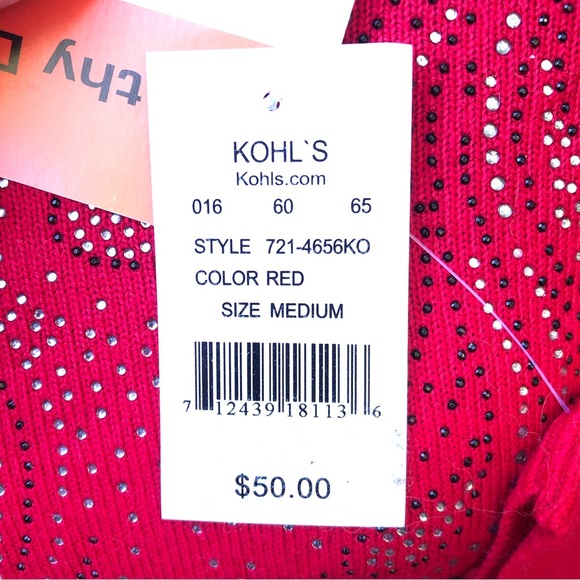 ♥️ Cathy Daniel’s Paisley Studded Sweater ♥️ - Picture 8 of 13